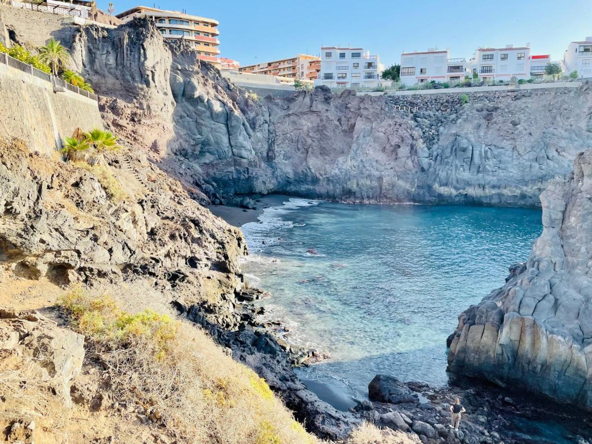 Апартаменты Amazing Duplex With Large Terrace And Sea Views Пуэрто-де-Сантьяго Экстерьер фото