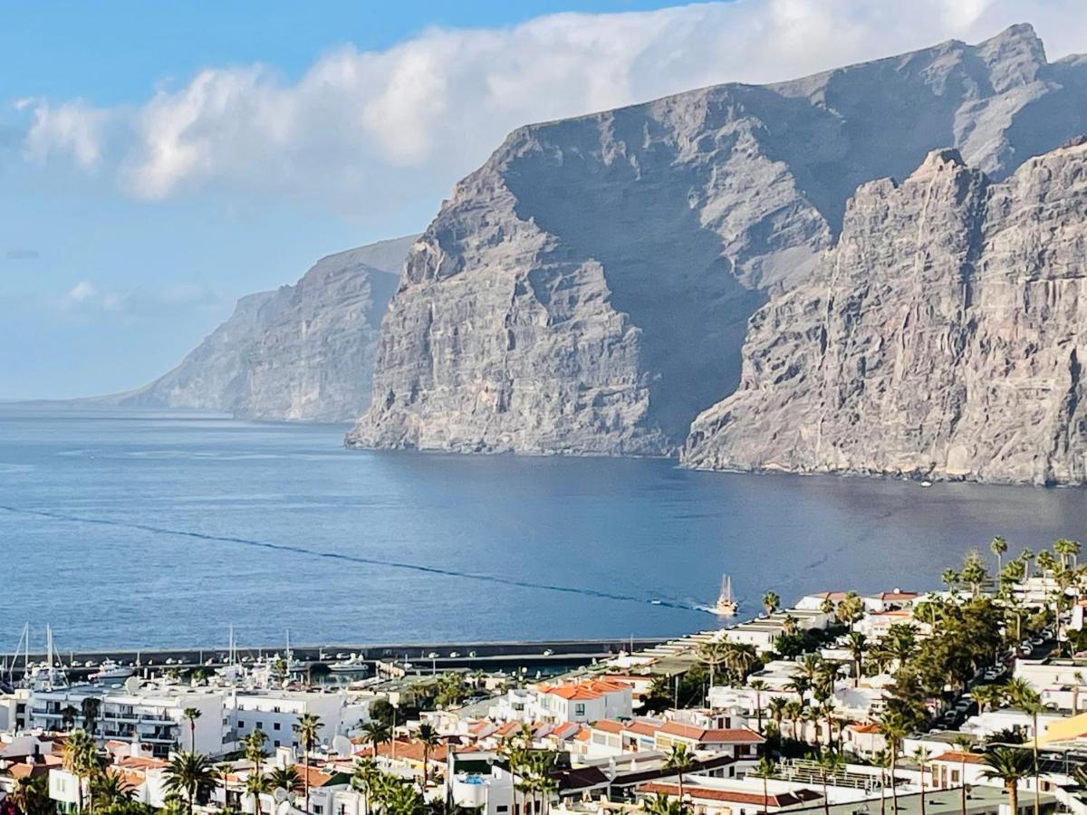 Апартаменты Amazing Duplex With Large Terrace And Sea Views Пуэрто-де-Сантьяго Экстерьер фото