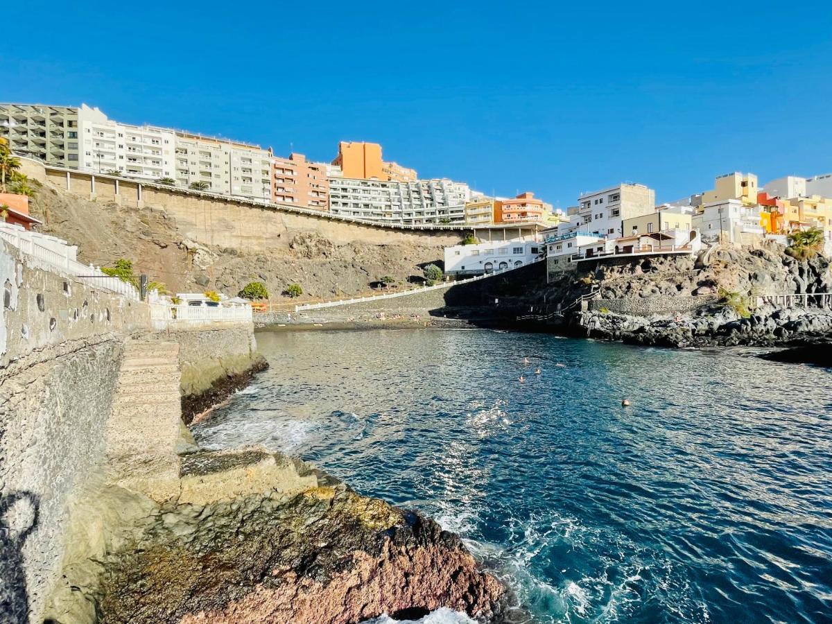 Апартаменты Amazing Duplex With Large Terrace And Sea Views Пуэрто-де-Сантьяго Экстерьер фото